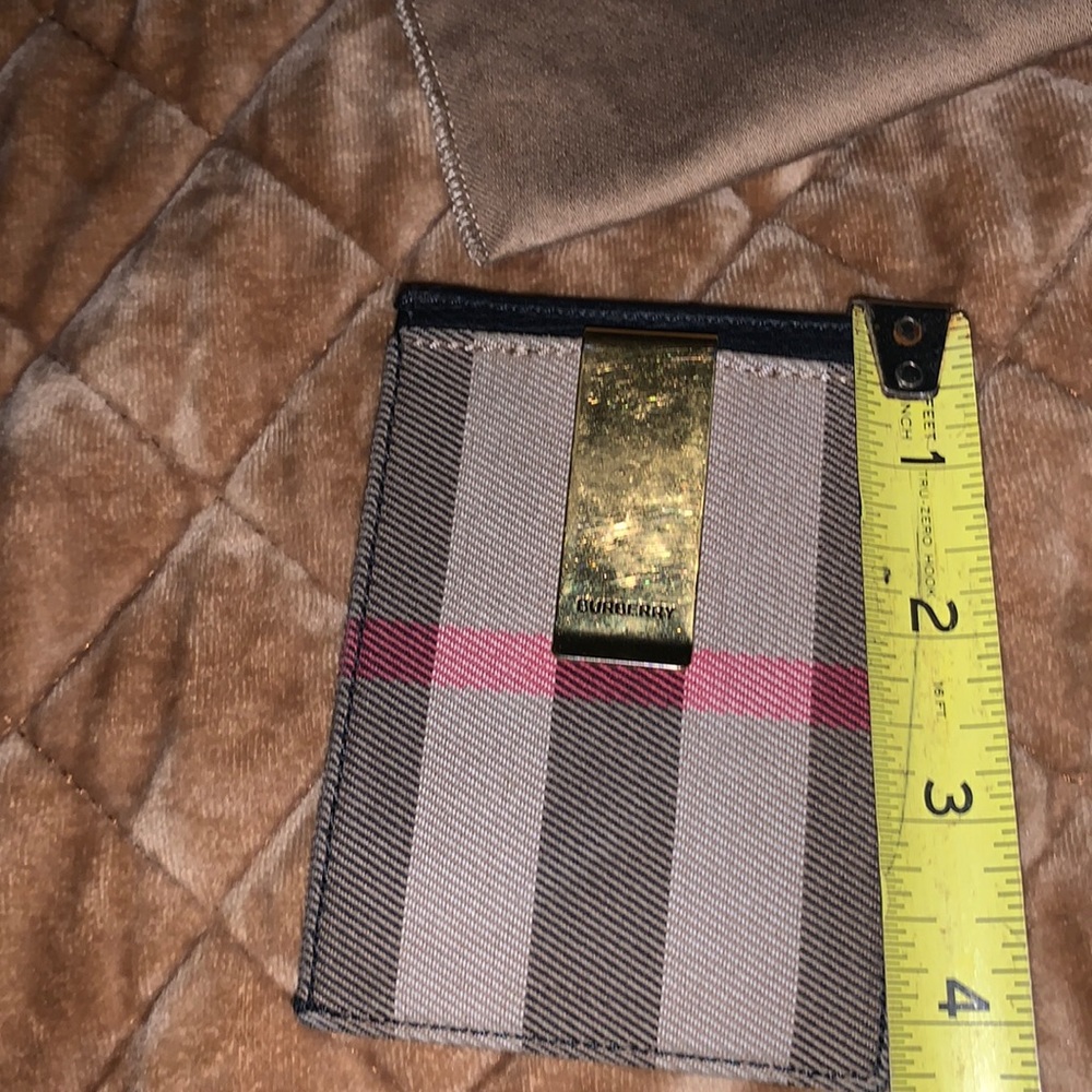 Burberry wallet card holder